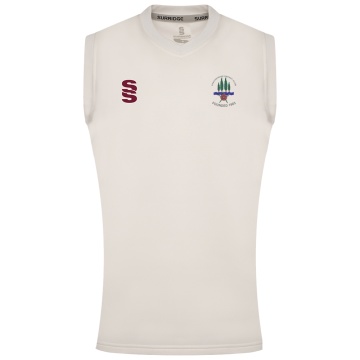 BLAST SLEEVELESS WOMENS SWEATER-Ivory